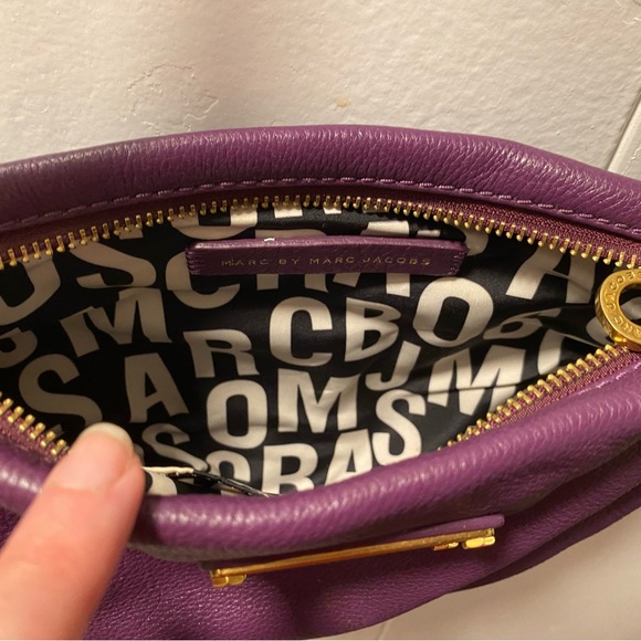 Marc By Marc Jacobs Purple Leather Crossbody Bag - Picture 6 of 10